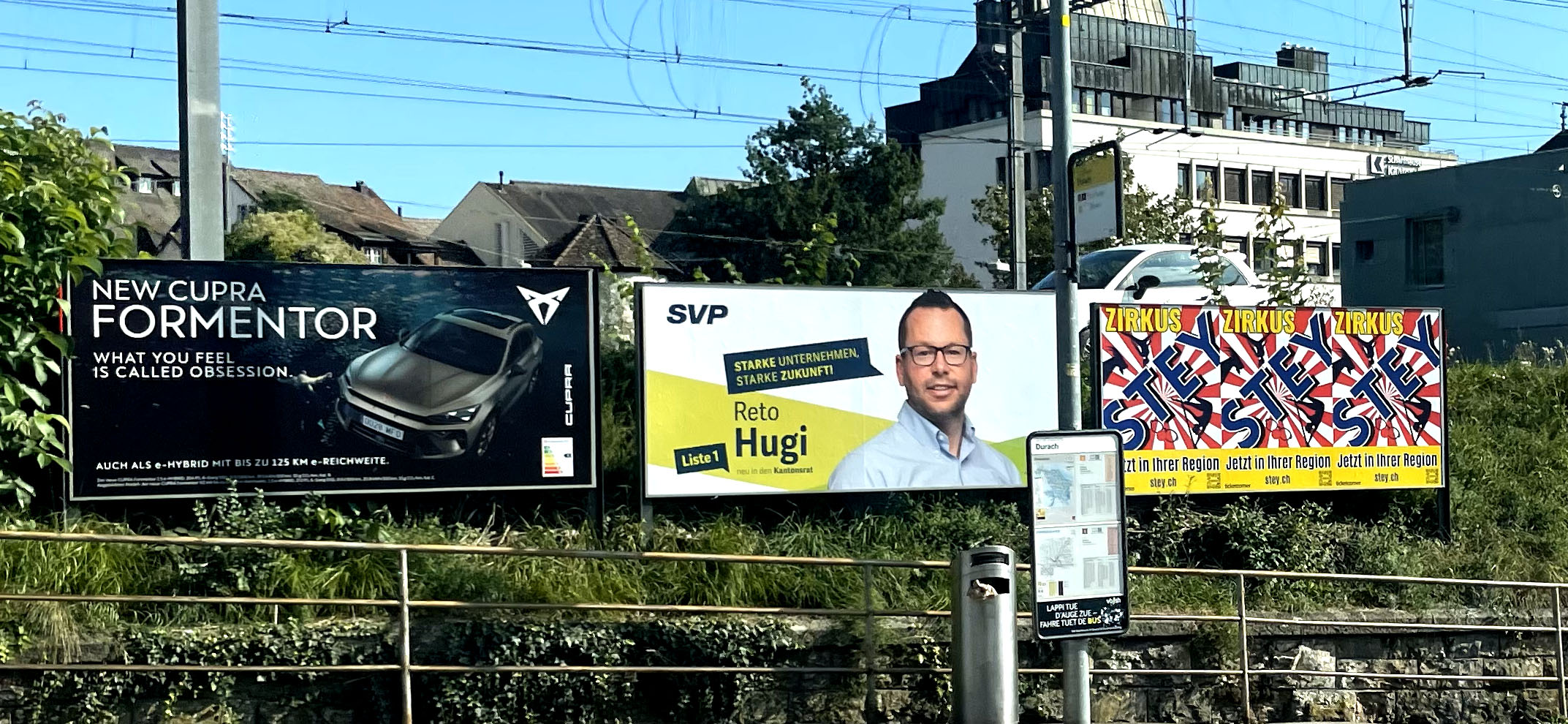 Wahlkampf Grossstadtratswahlen 2024